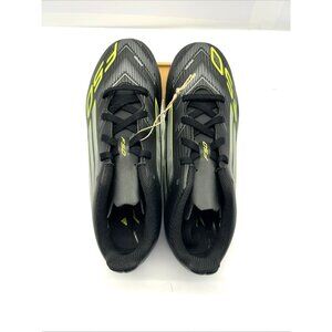 Adidas Soccer Cleats F50 Club Mid  Black/Silver Lime Green Sz  Men 6.5 Women 7.5